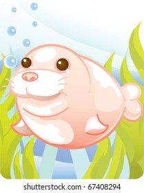 He dugong (Dugong dugon) is a large marine mammal which, together with the manatees, is one of four living species of the order Sirenia.