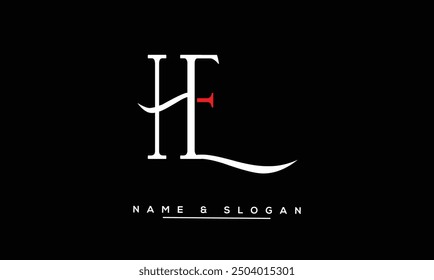 HE, EH Abstract Letters Logo Monogram