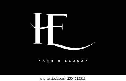 HE, EH Abstract Letters Logo Monogram