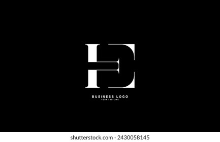 HE, EH, H, E, Abstract Letters Logo Monogram