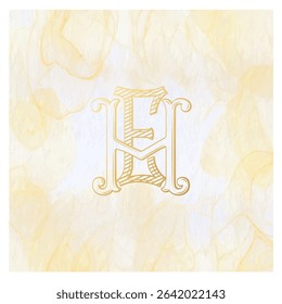 HE, EH, logo HE, Letter HE,  Monogram HE,Logo for Wedding , monogram for Wedding , Wedding Monogram, Wedding Logo, Logo Design , Monogram Vintage