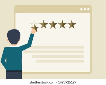 
He got a five stars rating
