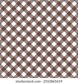 A imagem mostra um padrão clássico de gingham xadrez em azul-petróleo suave e branco. O design consiste em linhas diagonais que formam quadrados espaçados uniformemente, criando uma grade simétrica. Este pa