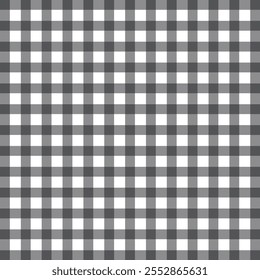 A imagem mostra um padrão clássico de gingham xadrez em azul-petróleo suave e branco. O design consiste em linhas diagonais que formam quadrados espaçados uniformemente, criando uma grade simétrica. Este pa