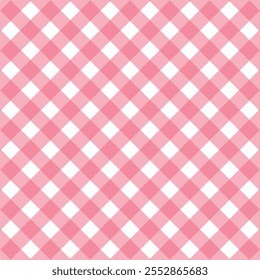 A imagem mostra um padrão clássico de gingham xadrez em azul-petróleo suave e branco. O design consiste em linhas diagonais que formam quadrados espaçados uniformemente, criando uma grade simétrica. Este pa