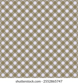 A imagem mostra um padrão clássico de gingham xadrez em azul-petróleo suave e branco. O design consiste em linhas diagonais que formam quadrados espaçados uniformemente, criando uma grade simétrica. Este pa