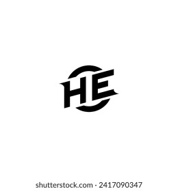 HE-Logo, Banner-Design für Ihr E-Sport- oder Streaming-Team