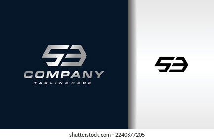 he initial SE letter logo