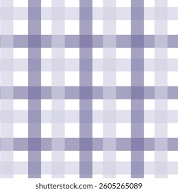 he pattern is a light purple and white checkered design, resembling a plaid or gingham pattern, often used in textiles or backgrounds.