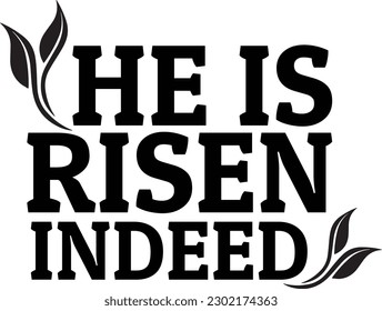 He is risen indeed eps file