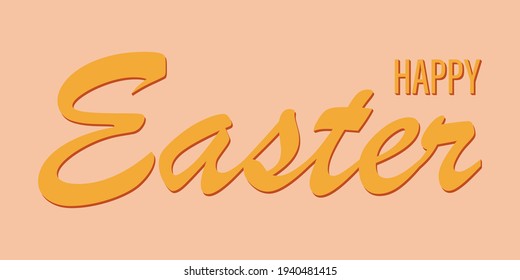He is risen. Vector illustration .  Easter icon .Happy Easter. 10 eps