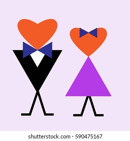He and She