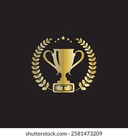 he Trophy logo symbolizes excellence and prestige, perfect for brands aiming to stand out. Its sleek, modern design reflects quality, success, and professionalism in every detail.