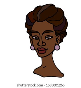 Black Girl Hair Cartoon Images Stock Photos Vectors Shutterstock