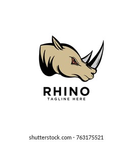 Head anger rhino