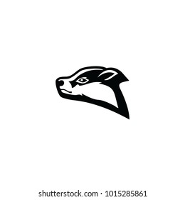 Head Badger Logo Vector