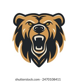 Head of bear, bear face