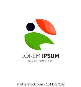 head bird logo design template