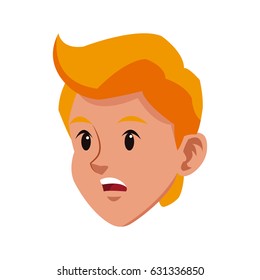 head blond boy sad young avatar