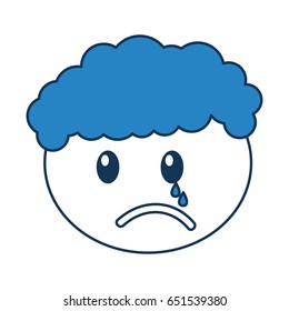 head boy crying expression