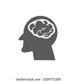 head with brain icon