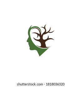 Head Branch Tree Nature Illustration Business Logo