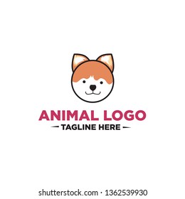 HEAD OF BROWN CAT DESIGN LOGO