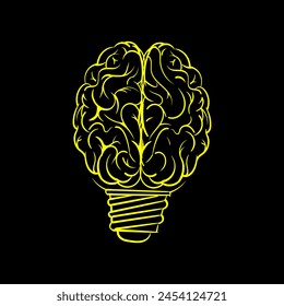 head bulb with brain energy