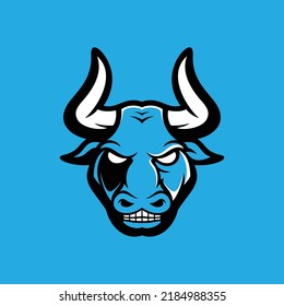 Head Bull esport logo designs
