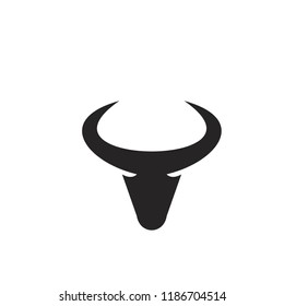 head bull logo icon designs vector