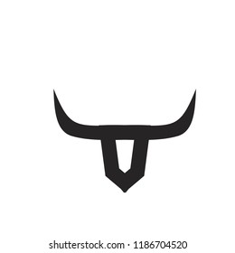 head bull logo icon designs vector