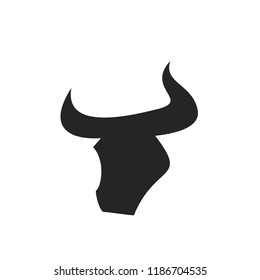 head bull logo icon designs vector