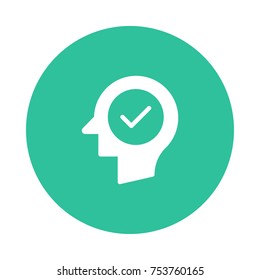  head circle icon