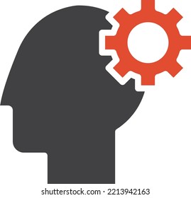 Head with Cogwheel  which is suitable for commercial work and easily modify or edit it

