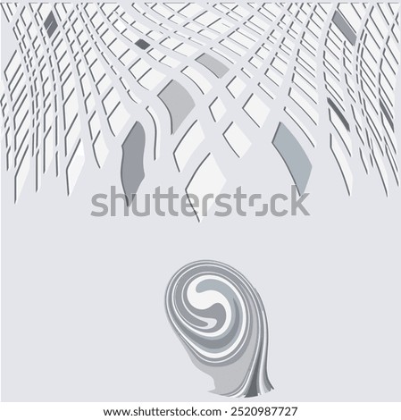 Similar – Image, Stock Photo curtain snake Cloth Hang