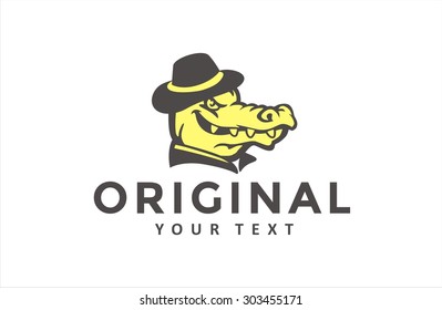 Head Crocodile vintage