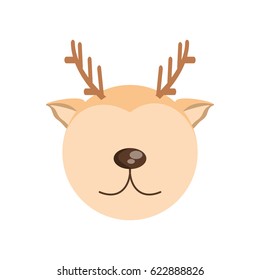 head cute deer animal image