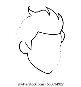 head default man male character image