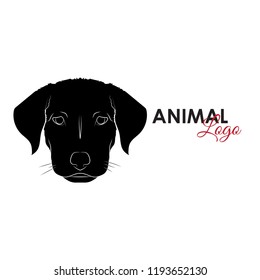 Head Dog Puppy icon logo symbol vector illustration