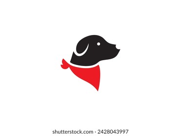 head dog training logo design creative inspiration	