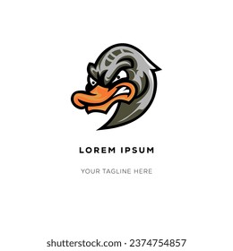 head duck company logo emblem