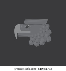 Head Eagle Icon Logo Corporation Vector