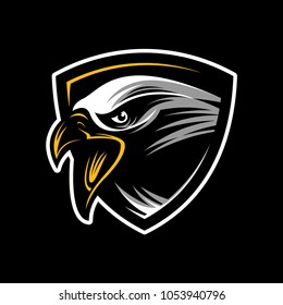 The Head Of An Eagle Sport Logo Mascot