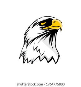 head of eagle Vector illustration