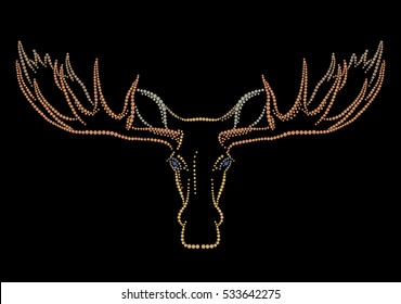 Head of an elk