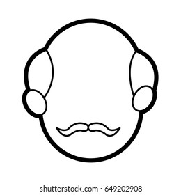 head face man father people image