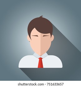 Head , face, man, people icon Business Infographics Vector eps 10
