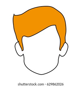 head of faceless man icon image 