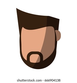 head of faceless man icon image 