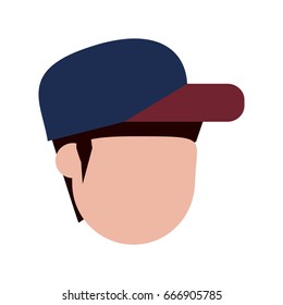 head of faceless man icon image 